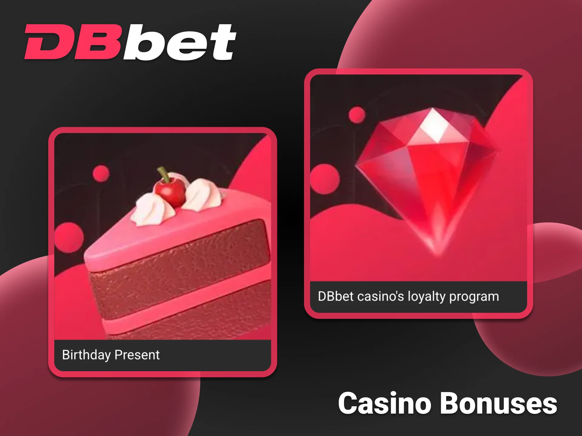 Take advantage of DBbet casino bonuses to increase your winnings.