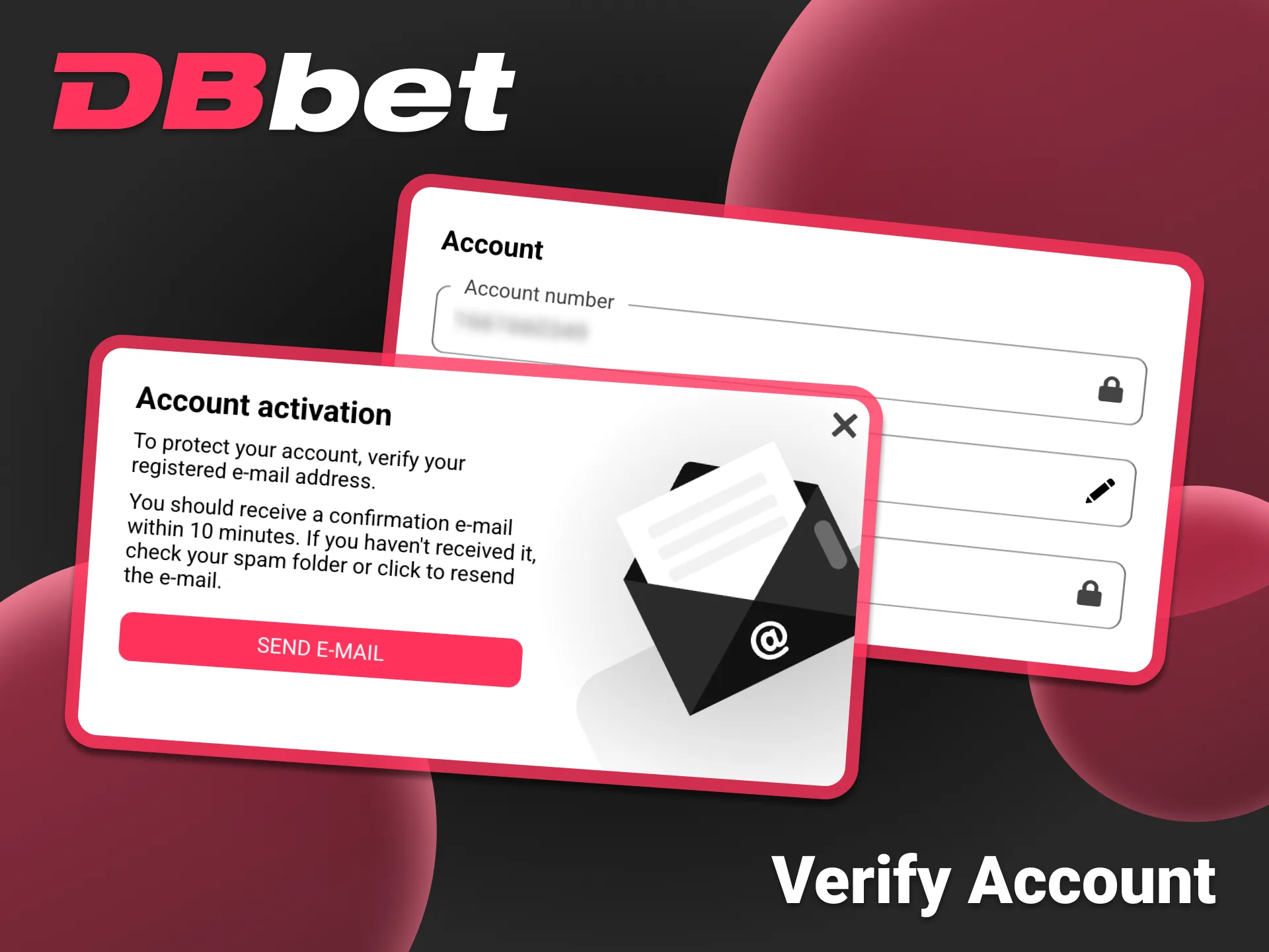 Go through DBbet verification process to unlock the benefits.